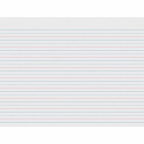 Pacon Multi-Program Handwriting Papers, Grade 1-2, 10 1/2" x 8", Pack Of 500 Sheets