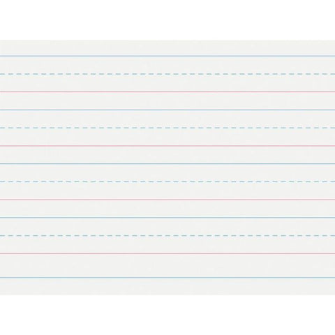 Pacon Multi-Program Handwriting Papers, Grade K, 10 1/2" x 8", Pack Of 500 Sheets