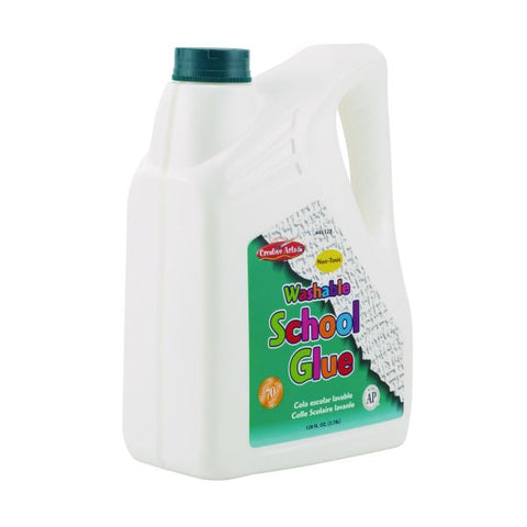 Creative Arts School Glue, 1 gal Bottle, Dries Clear
