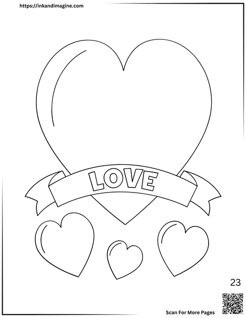 Valentine's Day Coloring Page 23