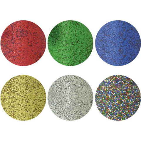 Pacon Spectra Glitter Sparkling Crystals, Assorted Colors, Pack Of 12