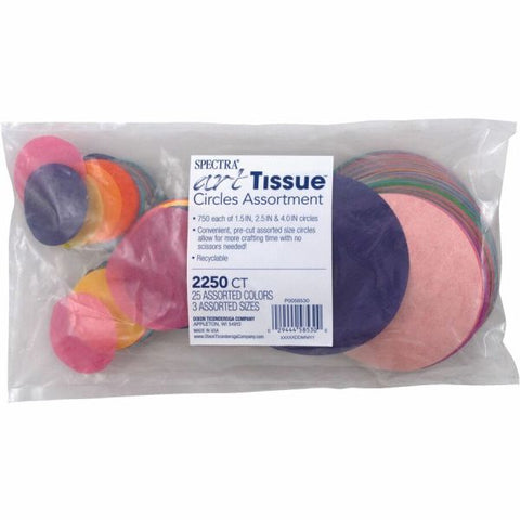 Spectra Art Tissue Deluxe Bleeding Circles