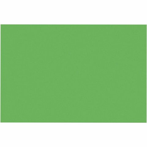 Prang SunWorks Construction Paper, 50 lb Text Weight, 12 x 18, Bright Green, 50/Pack