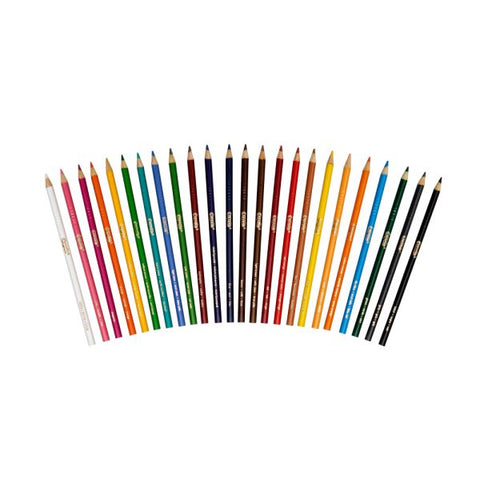 Crayola Colored Pencils, Assorted Colors, Box Of 24 Color Pencils