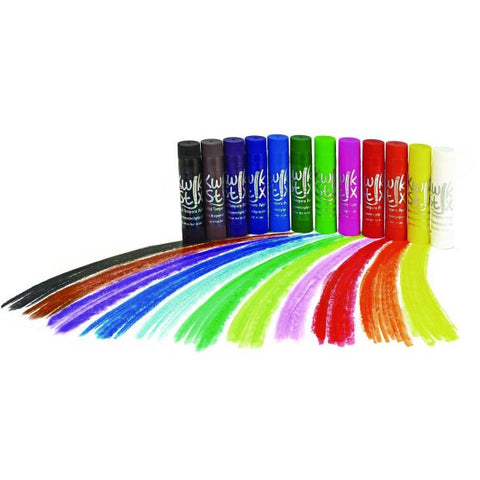 TPG Creations Kwik Stix Tempera Paint Set, 12 Assorted Colors, 96/Pack, 2 Packs/Carton