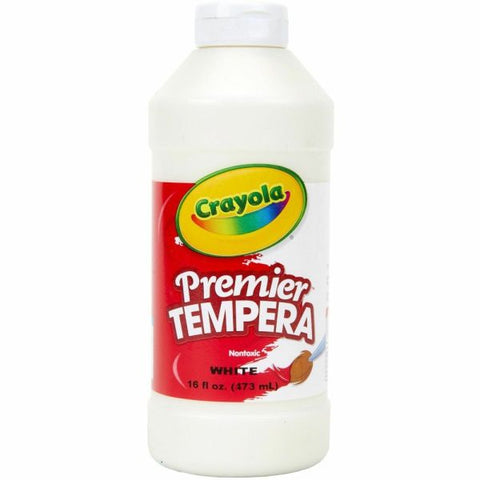 Crayola Premier Tempera Paint, White