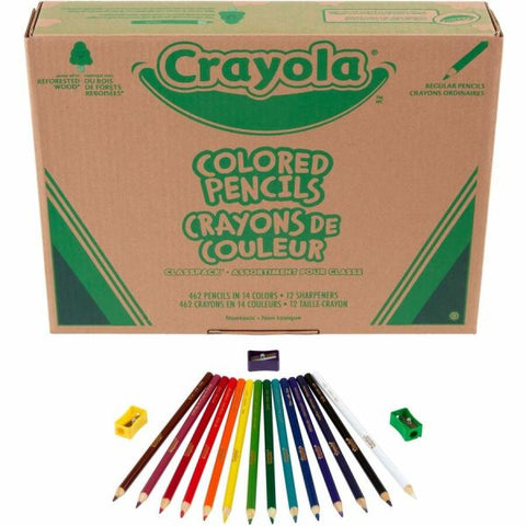 Crayola 462-Piece Class Pack Colored Pencils