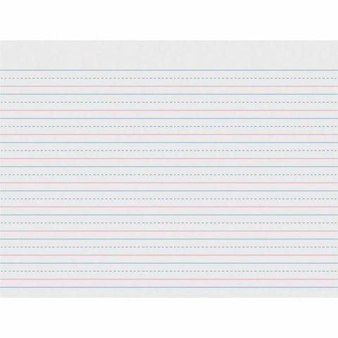 Pacon Multi-Program Handwriting Papers, Grade 1-2, 10 1/2" x 8", Pack Of 500 Sheets