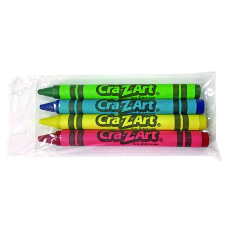 Cra-Z-Art Washable Crayons, Assorted, 4/Pack