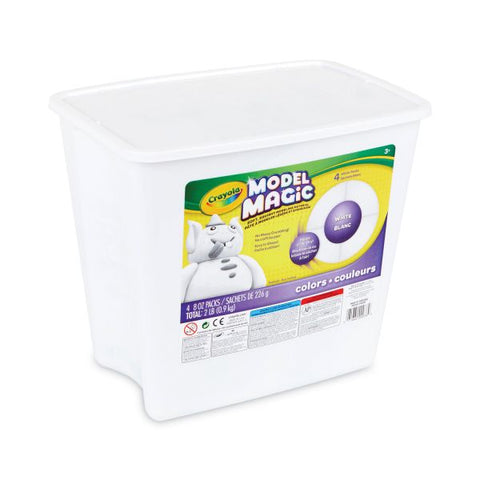 Crayola Model Magic, 2 Lb, Bucket Of White