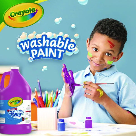 Crayola Washable Paint, Magenta, 1 gal Bottle