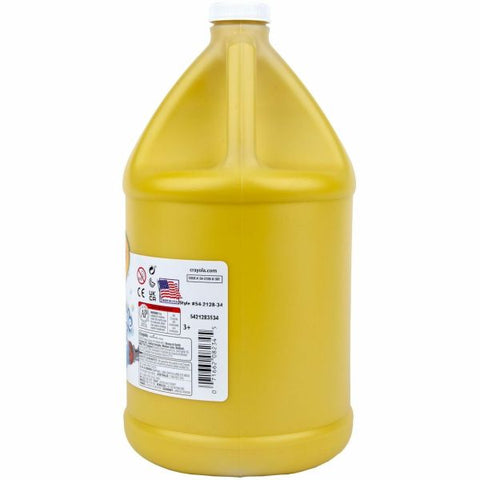 Crayola Washable Paint, Yellow, Gallon