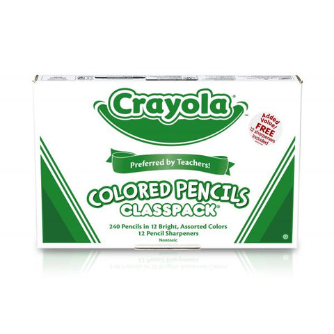 Crayola Classpack Color Pencils, Set Of 240