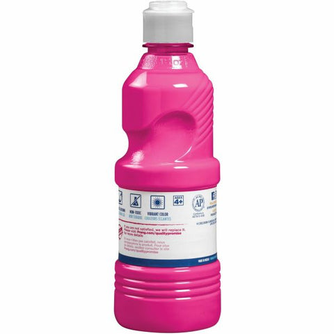 Prang Ready-to-Use Tempera Paint, Magenta, 16 oz Dispenser-Cap Bottle