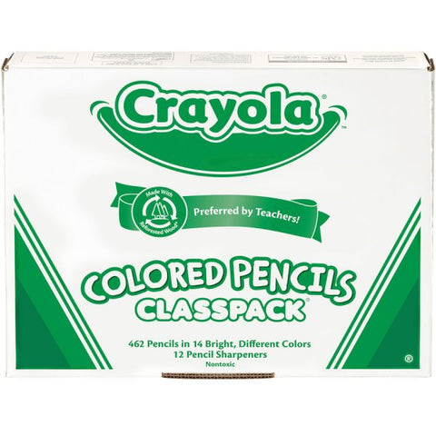 Crayola Classpack Color Pencils, Set Of 462