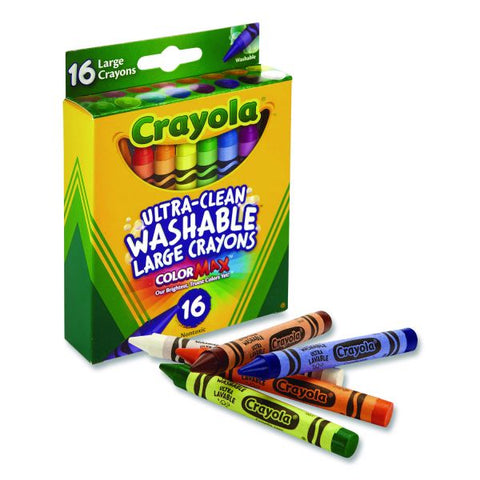 Crayola Ultra-Clean Washable Large Crayons