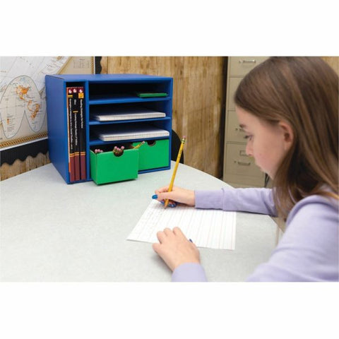 Pacon Grades K - 1 Multi - sensory Handwriting Tablet - Letter - 11" x 8.5" - Wide Rule - 100 Sheets/Pack - White