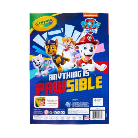 Crayola Paw Patrol Coloring Book