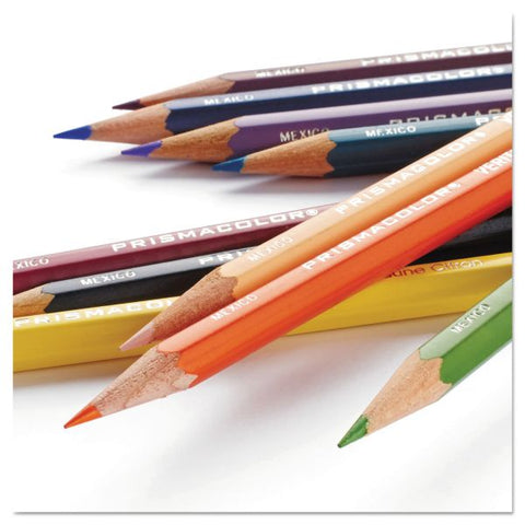 Prismacolor Premier Colored Pencil, 3 mm, 2B, Assorted Lead and Barrel Colors, 48/Set