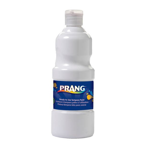 Prang Ready-To-Use Tempera Paint, 16 Oz., White