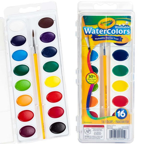 Crayola Washable Watercolor Paint Set