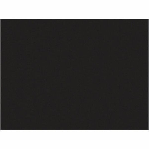 Prang SunWorks Construction Paper, 50 lb Text Weight, 18 x 24, Black, 50/Pack