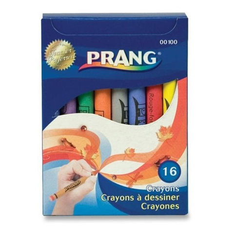 Prang Crayons Made with Soy, 16 Colors/Box