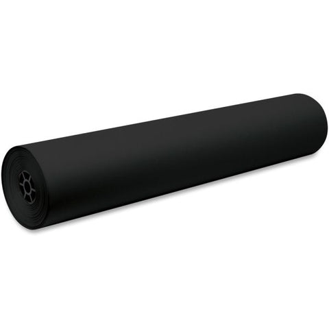 Pacon Decorol Flame-Retardant Paper Roll, 36" x 1000', Black