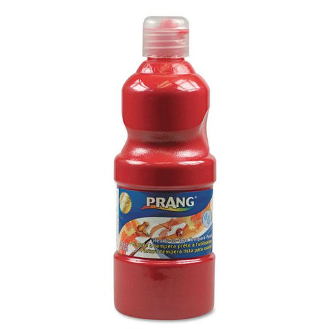 Prang Washable Paint, Red, 16 oz Dispenser-Cap Bottle