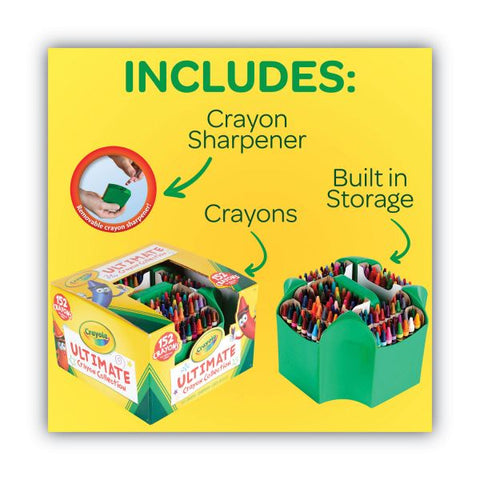 Crayola Ultimate Crayon Case, Assorted Colors, Pack Of 152