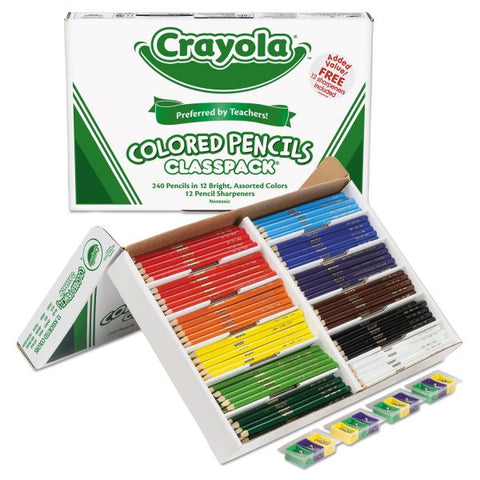 Crayola Classpack Color Pencils, Set Of 240