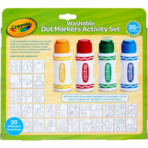 Crayola Washable Dot Marker Activity Set