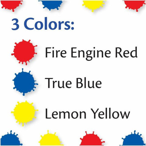 Crayola Washable Fingerpaint Bold Colors Set