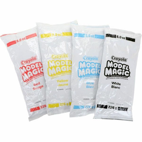 Crayola Model Magic, 2 Lb, Bucket Of 4 Assorted Colors