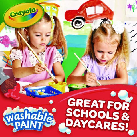 Crayola Washable Paint, Orange, Gallon