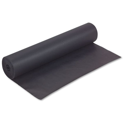 Pacon Rainbow Duo-Finish Kraft Paper Roll, 36" x 1000', Black