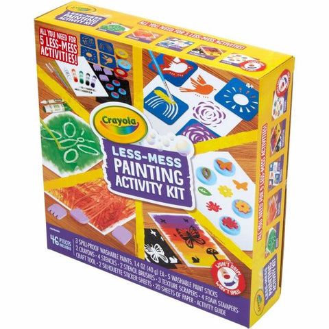 Crayola Less Mess Paint Set