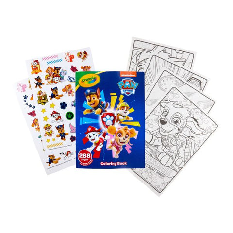 Crayola Paw Patrol Coloring Book