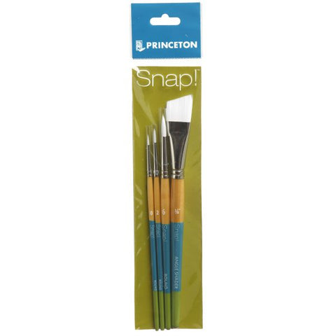 Princeton Snap! Brush Set 4/Pkg