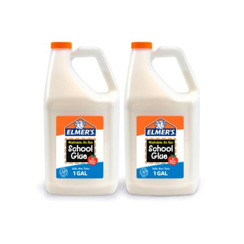 Elmer's White Washable School Glue, 1 Gallon