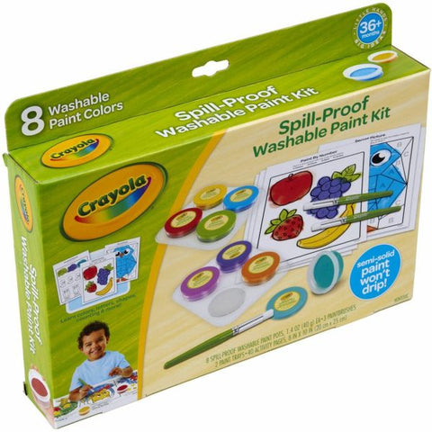 Crayola Spill Proof Washable Paint Set