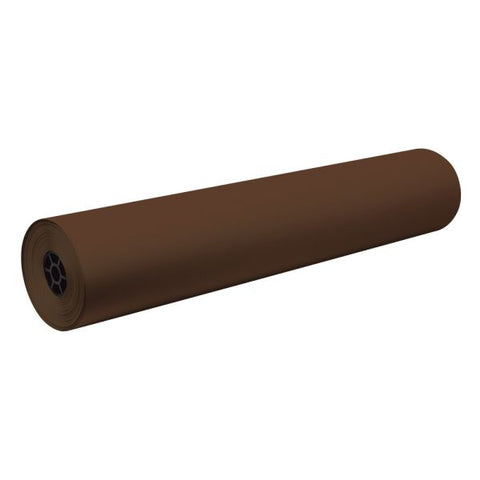 Pacon Decorol Flame-Retardant Paper Roll, 36" x 1000', Dark Brown