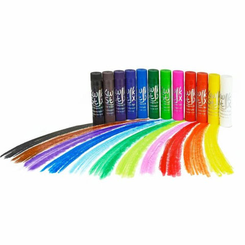 TPG Creations Kwik Stick Tempera Paint, 3.5", Assorted Colors, 24/Pack