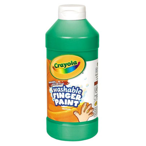 Crayola Washable Finger Paint, 16 Oz., Green