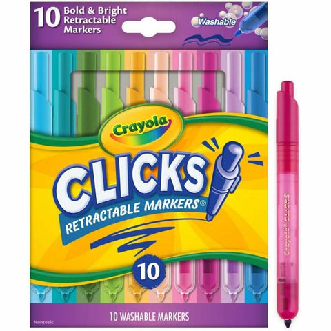 Crayola Clicks Retractable Markers