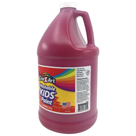 Cra-Z-Art Washable Kids Paint, Red, 1 gal Bottle