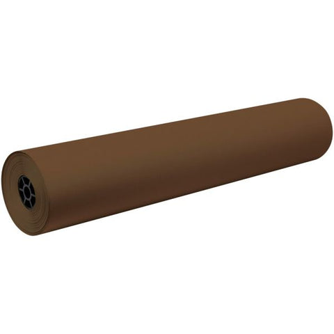 Pacon Decorol Flame-Retardant Paper Roll, 36" x 1000', Dark Brown