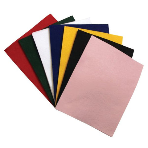 Creativity Street One Pound Felt Sheets - 30 Piece(s) - 9" x 12" - 30 / Pack - Assorted