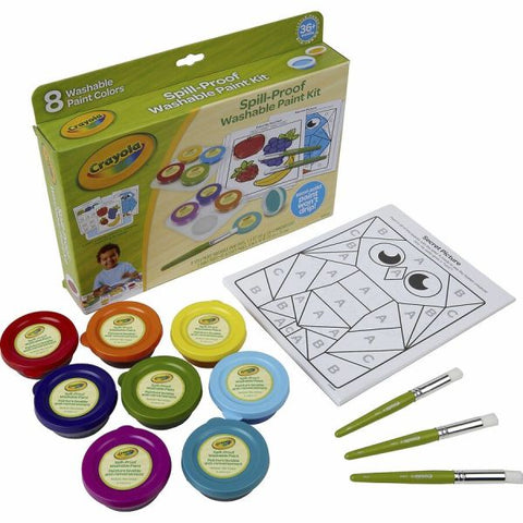 Crayola Spill Proof Washable Paint Set