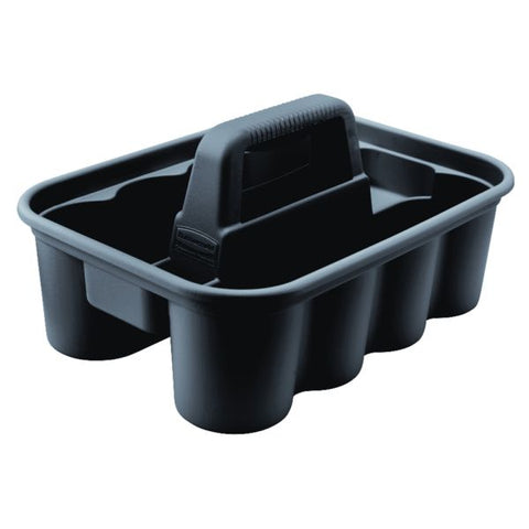 Rubbermaid Commercial Deluxe Carry Caddy, Black